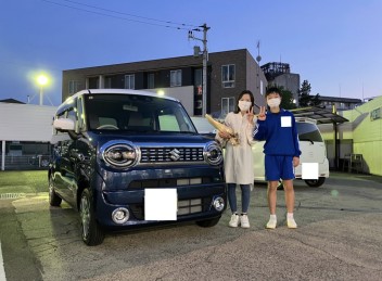 Ｓ様ワゴンRスマイルご納車致しました☆彡